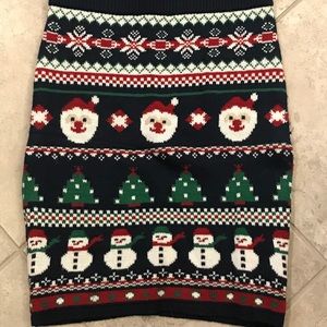 Ugly Sweater Skirt